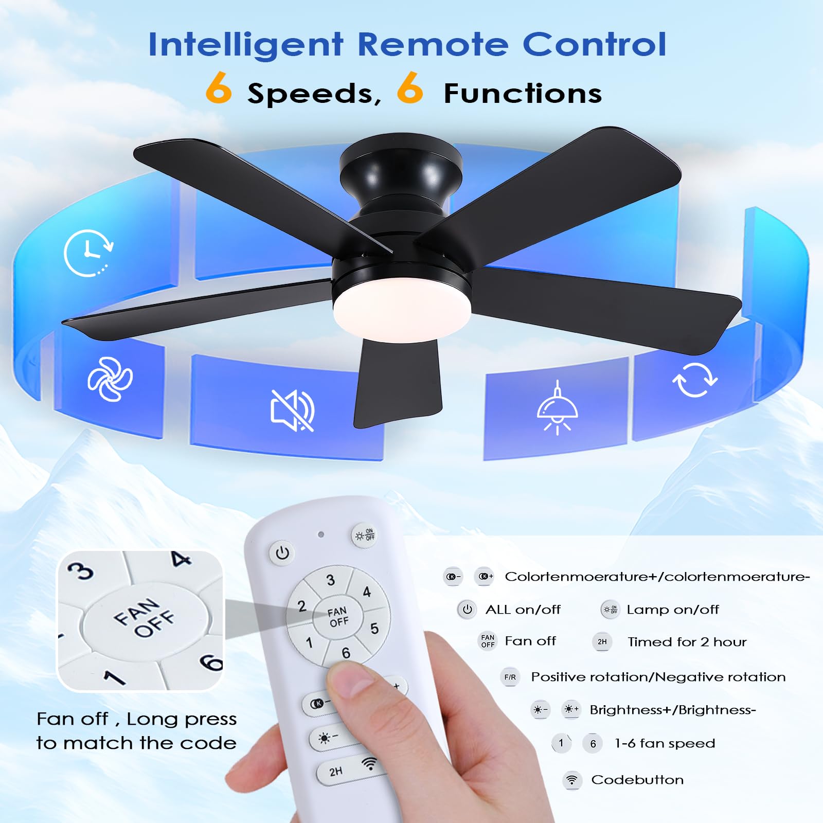 bykistok mando a distancia en mano para control cómodo