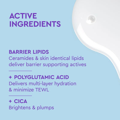 BYOMA etiqueta con lista de ingredientes clave y beneficios visibles