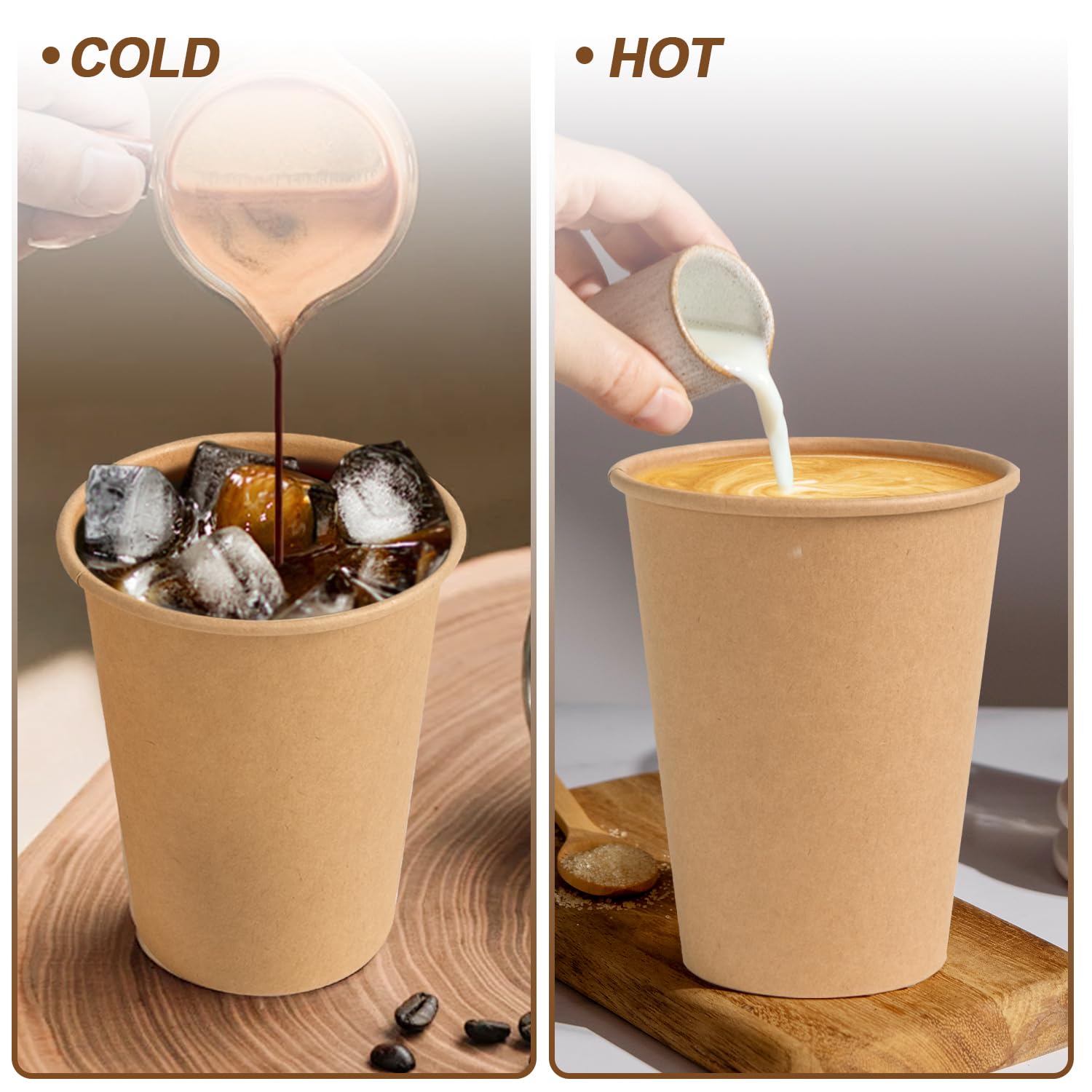 BYSNOW vaso junto a mano para mostrar tamaño y capacidad práctica