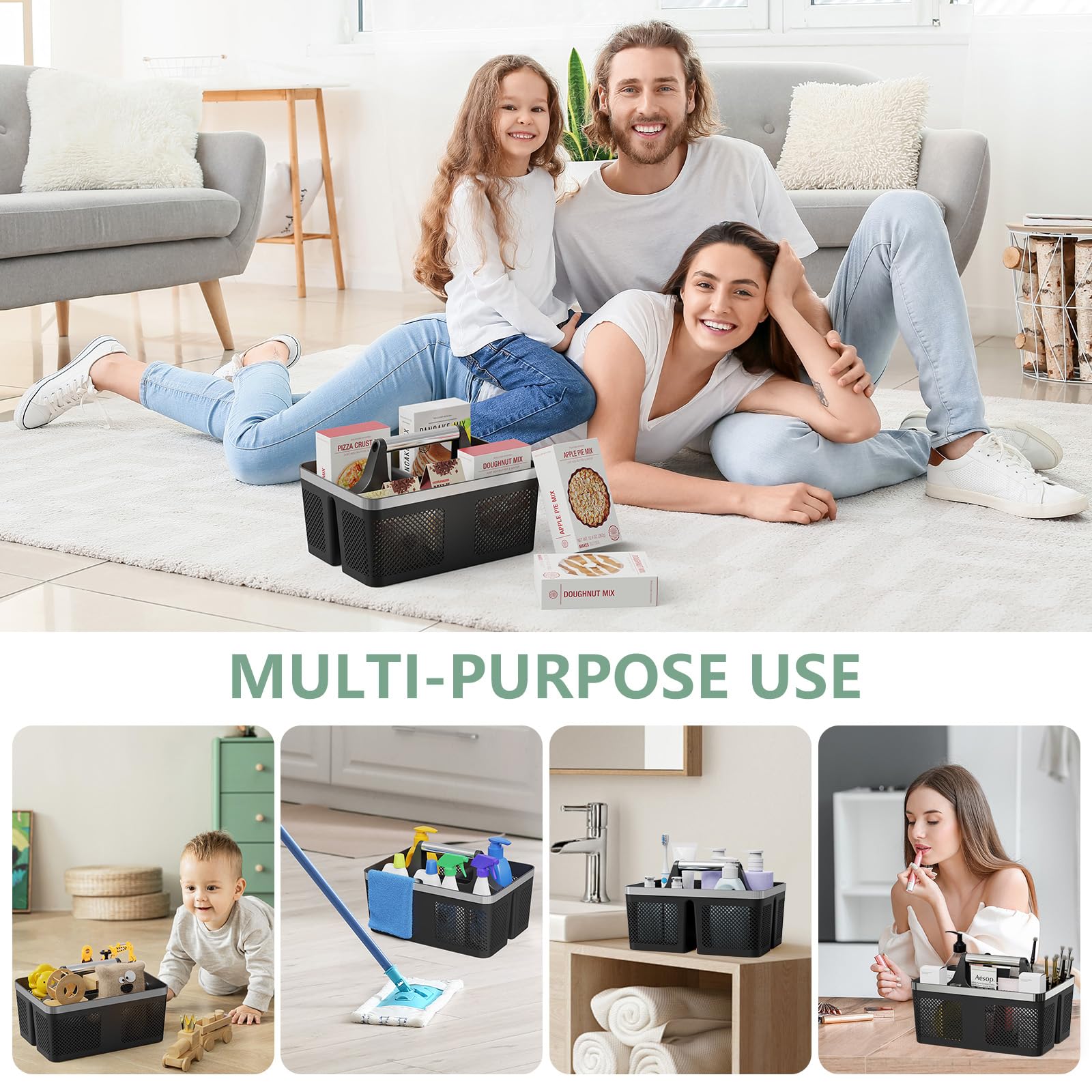 BYUNER textura del ABS resistente y libre de BPA para uso prolongado