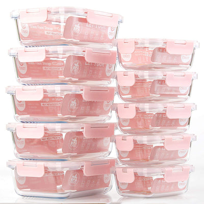 C CREST container in freezer with meal labels for long-term chilled storage organisation