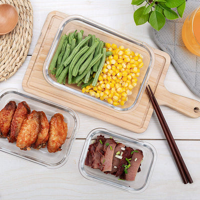 C CREST meal container inside a lunchbox showing portable meal prep convenience