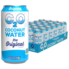 C2O front packaging 10.5oz can showing clean label and hydration benefit