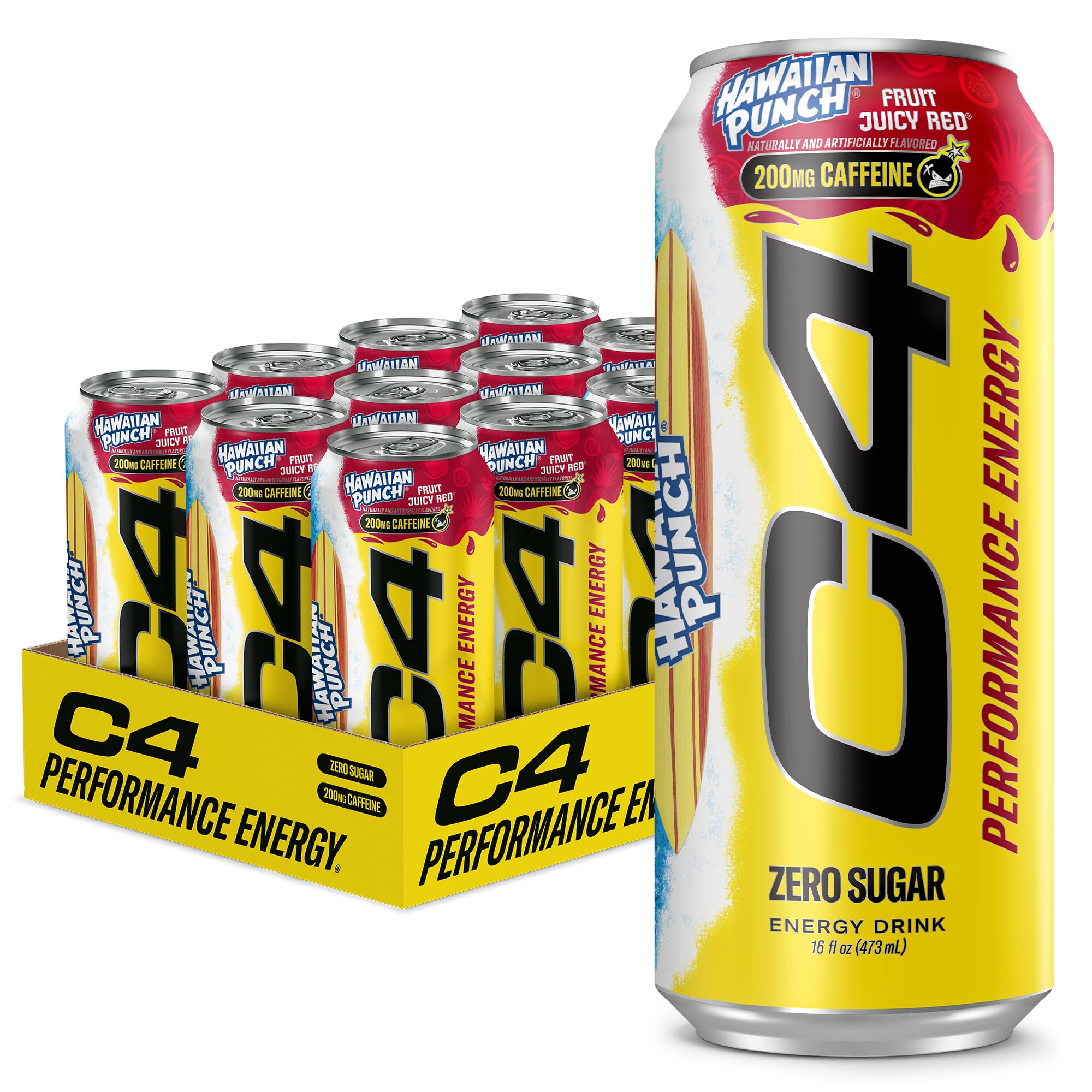 C4 lata frontal pack 12 mostrando envase y conveniencia