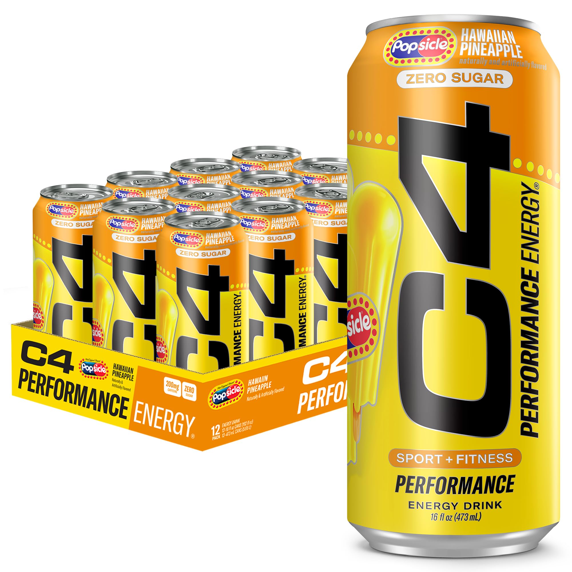 C4 lata frente pack 12 mostrando diseño y beneficio energético