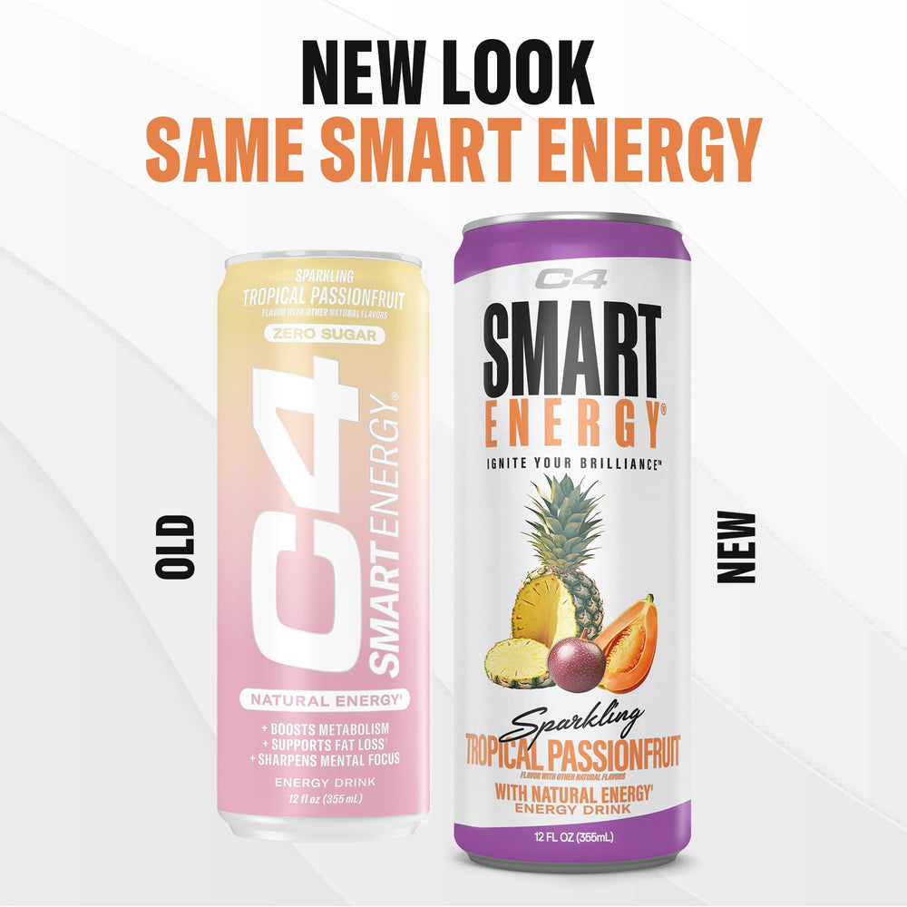 C4 Smart Energy líquido vertiéndose mostrando textura refrescante