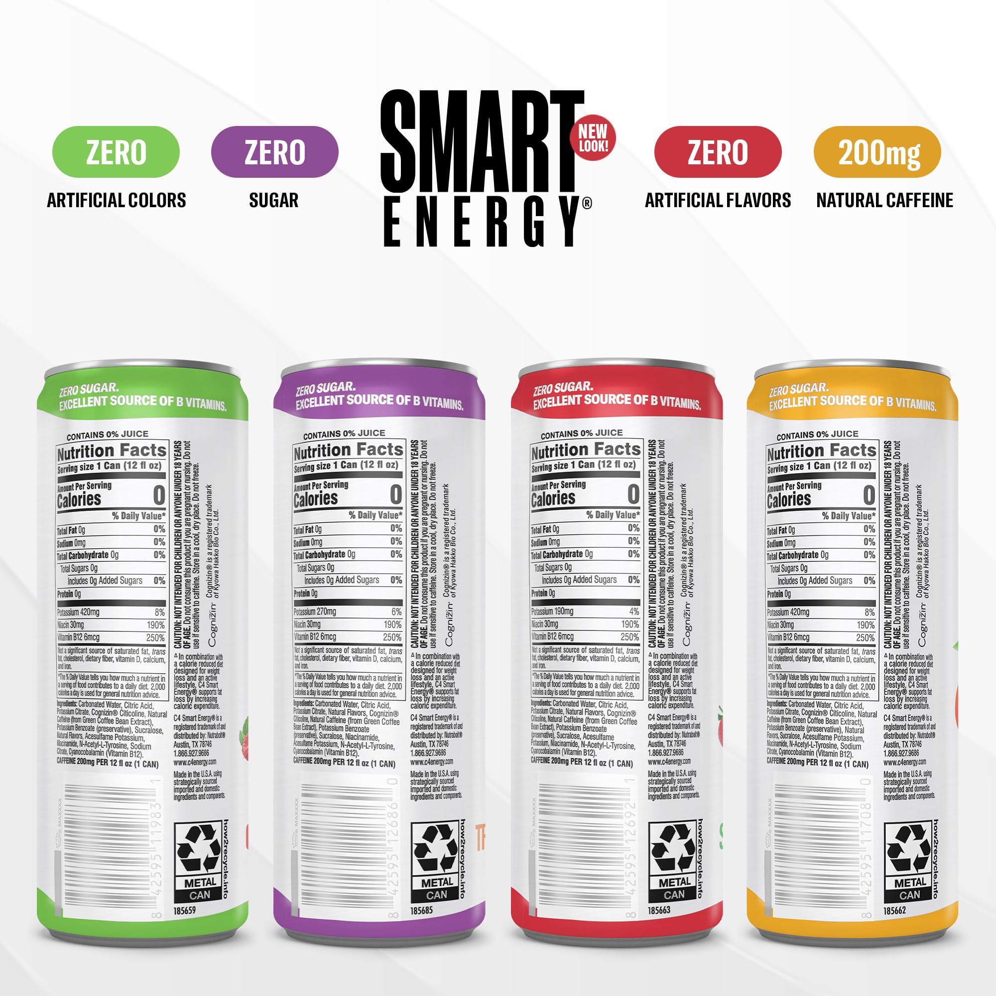 C4 Smart Energy lata de perfil resaltando diseño y practicidad