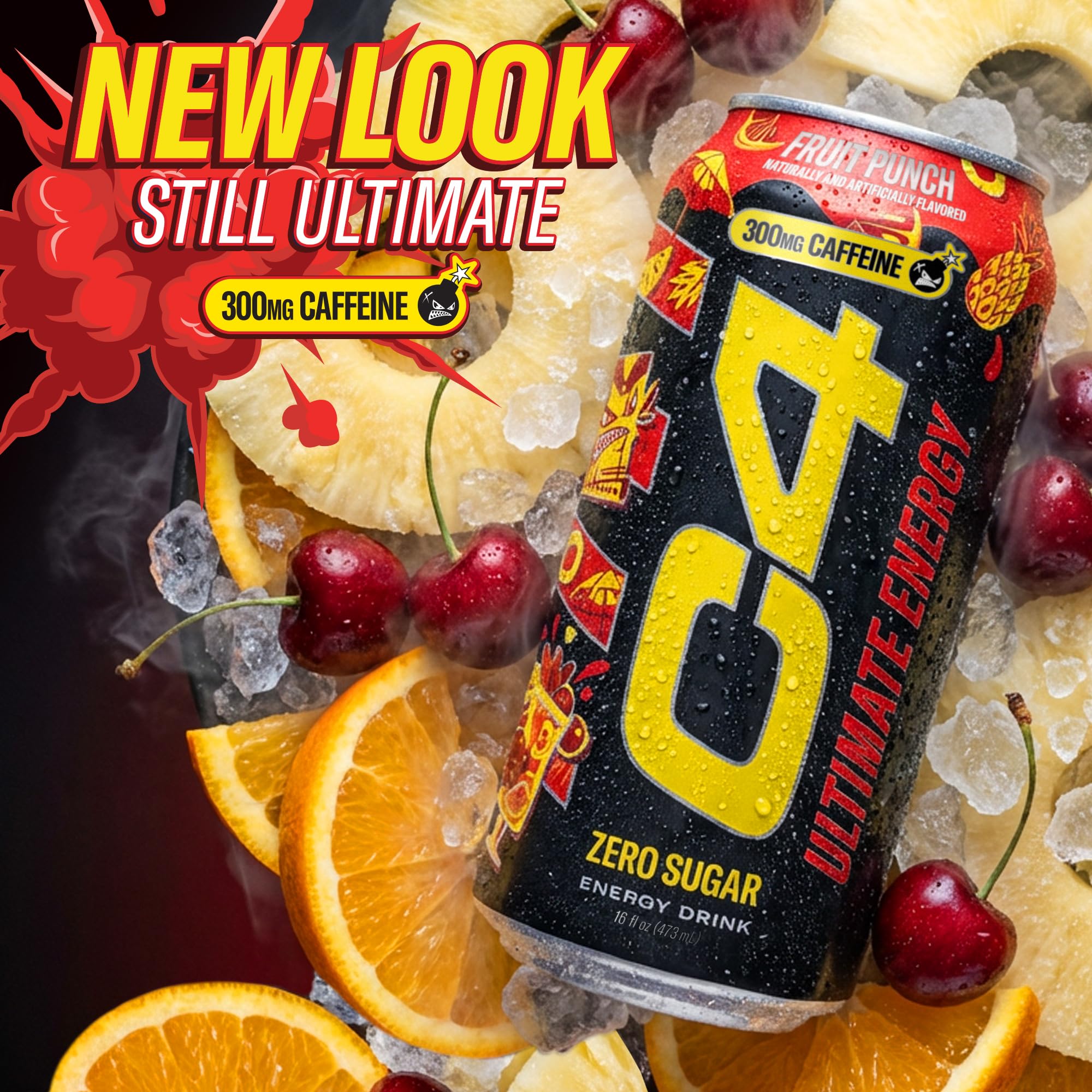 C4 pack de 12 latas mostrando cantidad ideal para abastecimiento