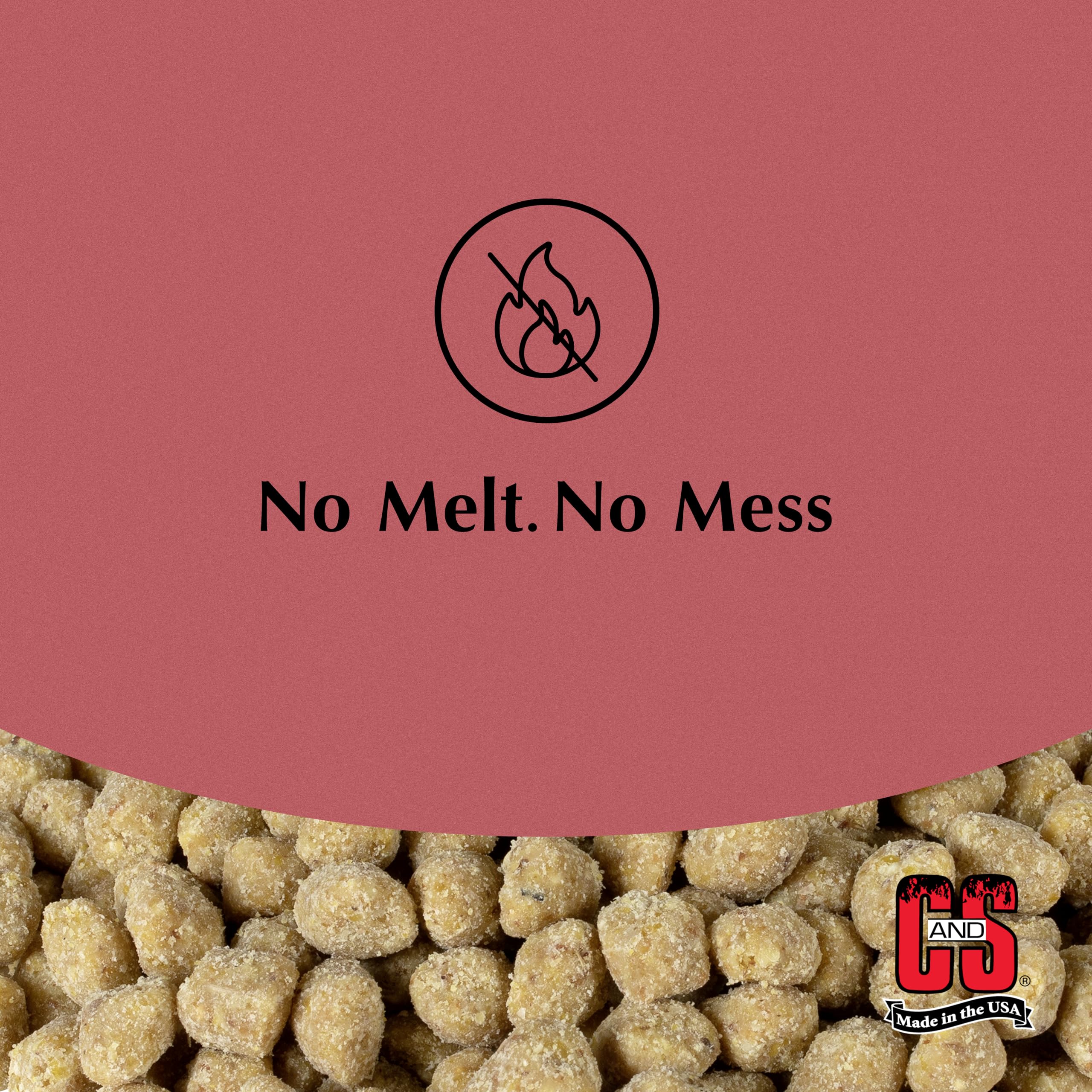 C&S nuggets mezclados con semillas, mayor versatilidad de alimento