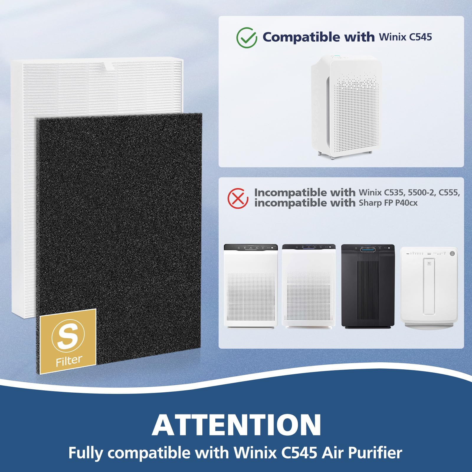 Cabiclean detalle del filtro principal con lengüeta para extracción fácil