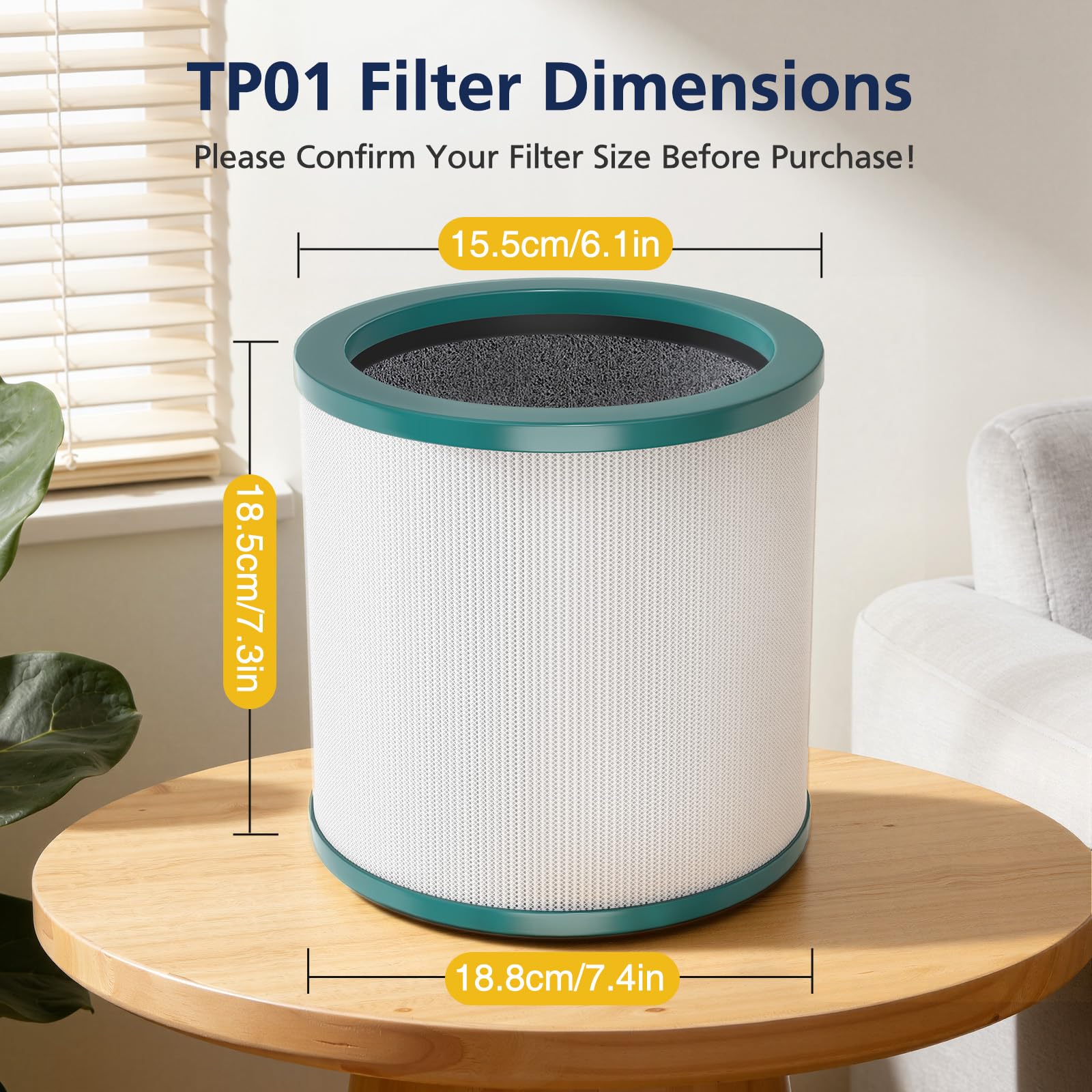 Cabiclean pack de dos filtros listo para reemplazo y ahorro