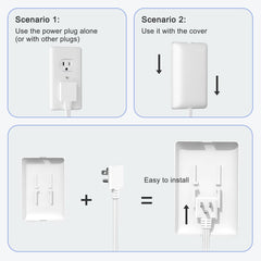CABOCASA cubierta desmontable colocada para protección infantil efectiva