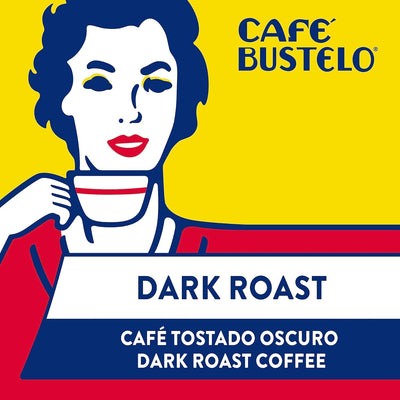 Café Bustelo served in a kitchen setting illustrating quick, café-style enjoyment