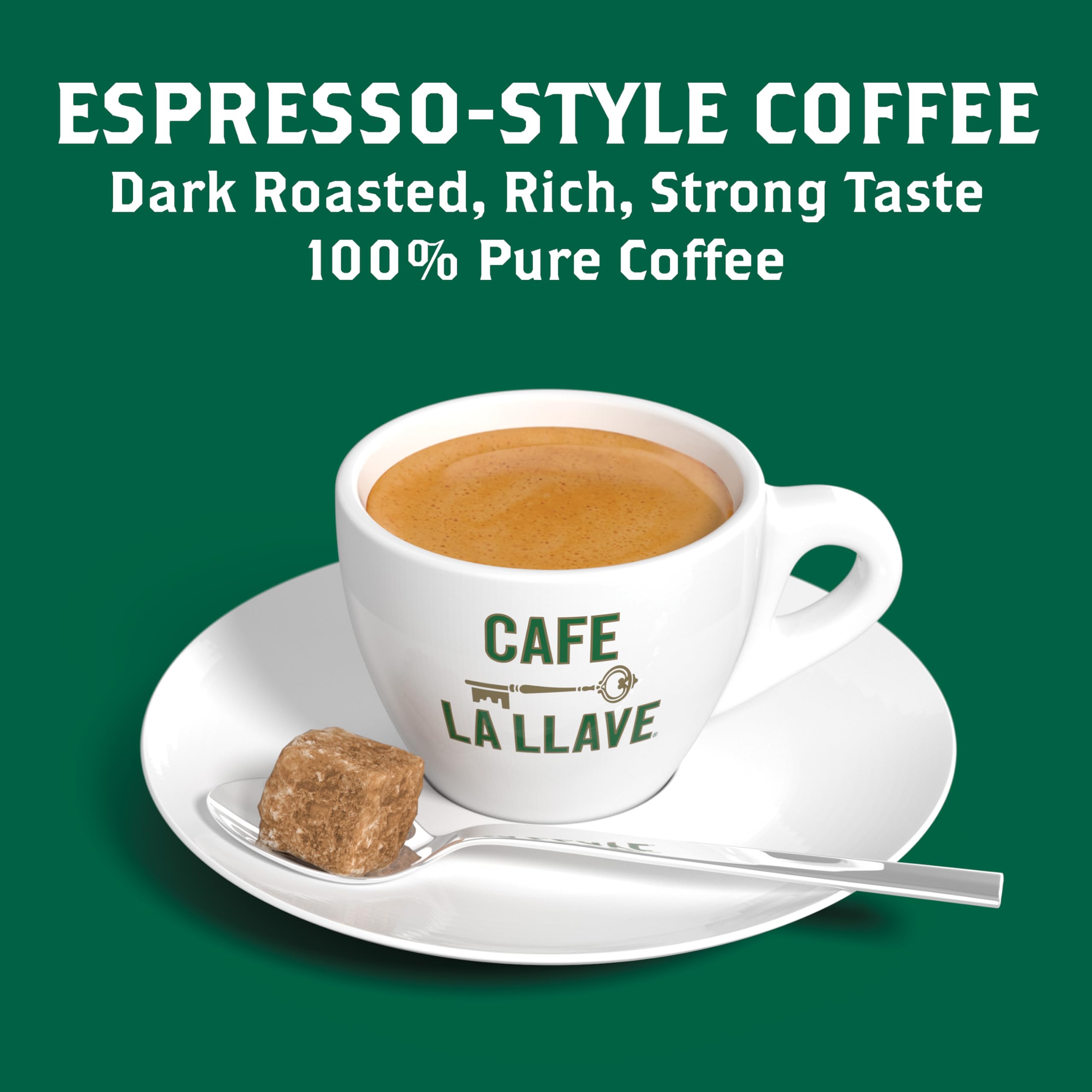 Cafe La Llave textura del molido fino optimizada para espresso