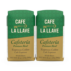 Cafe La Llave empaque frontal mostrando tamaño y aroma preservado