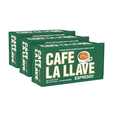 Café La Llave ladrillo frontal mostrando empaque sellado y frescura