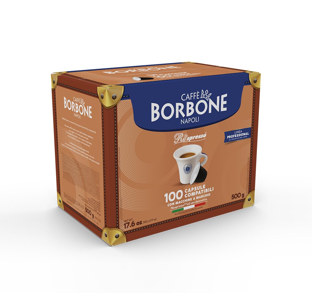 Caffè Borbone cápsula detalle con sello hermético que preserva aroma