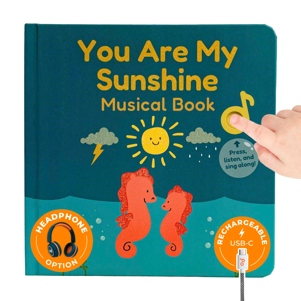 Cali's Books front cover showing cheerful weather artwork and title, inviting play