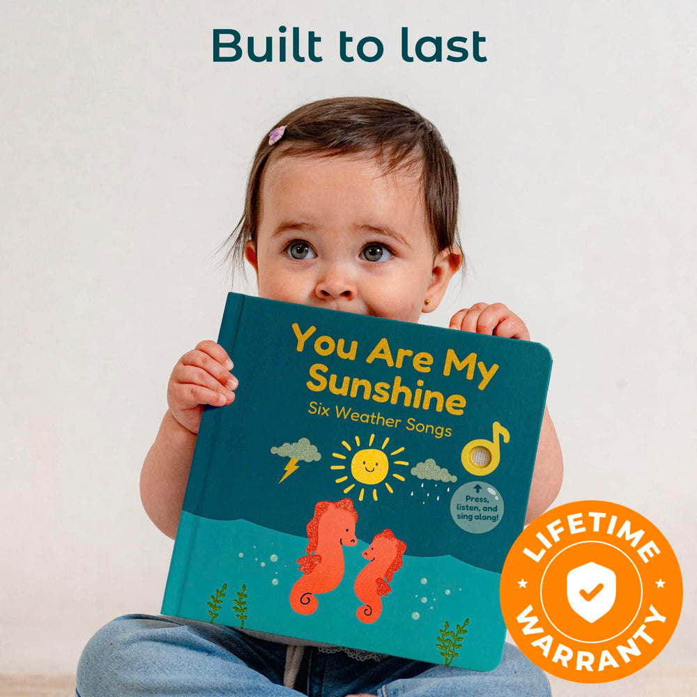Cali's Books in a living room with a toddler listening via headphones for quiet play