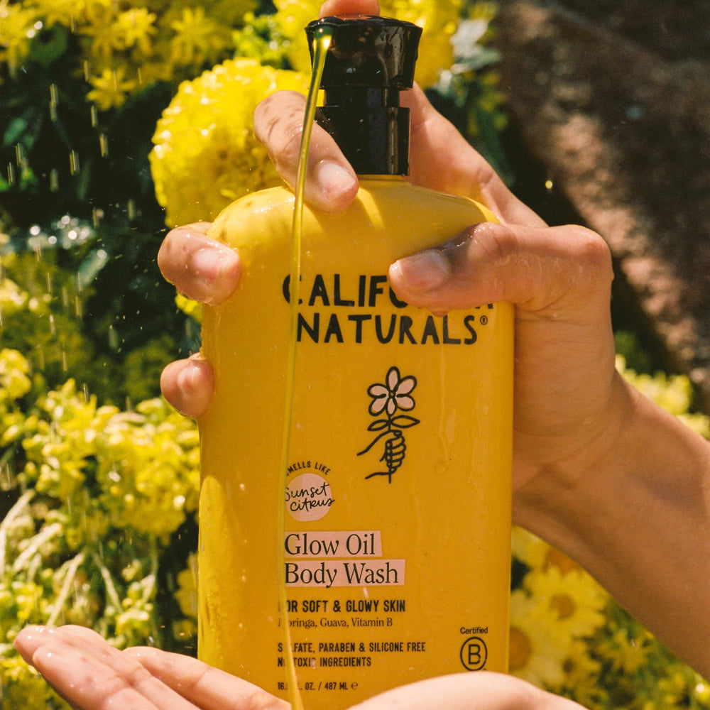 California Naturals ambiente de baño con toallas que muestra experiencia sensorial cítrica