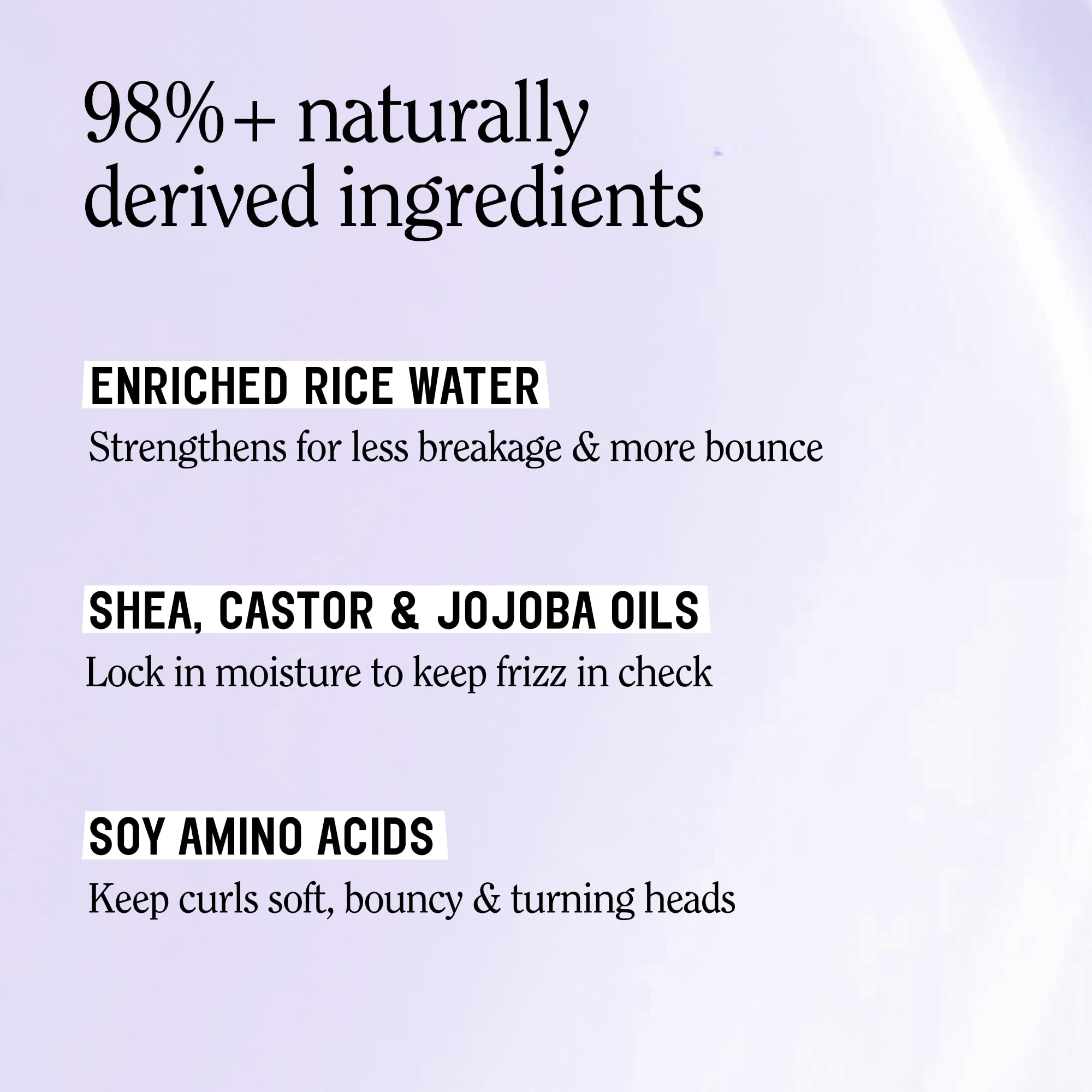 California Naturals espuma ligera del champú que limpia sin resecar