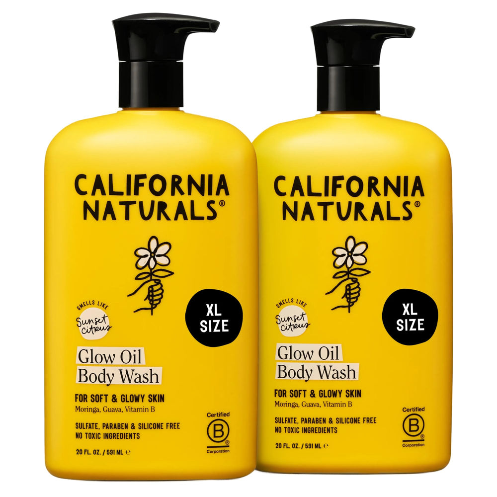 California Naturals frente del pack 2x20 oz mostrando diseño y beneficio hidratante