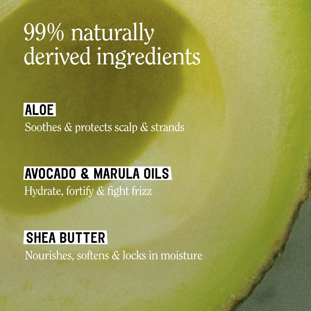 California Naturals arranged natural ingredients showing oils and butters for repair and shine