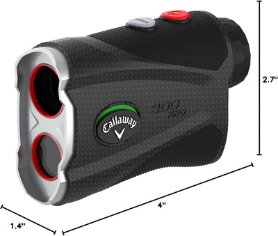 Callaway 300 Pro viewfinder showing P.A.T. pulse confirmation for confident locks