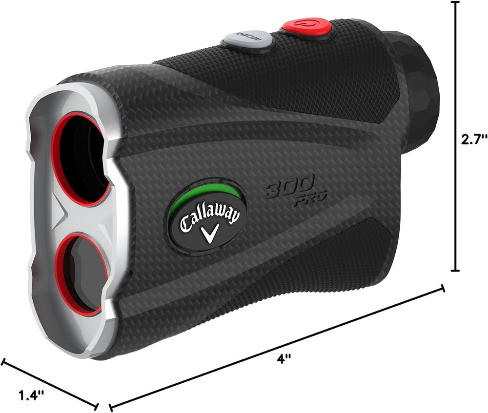 Callaway 300 Pro viewfinder showing P.A.T. pulse confirmation for confident locks