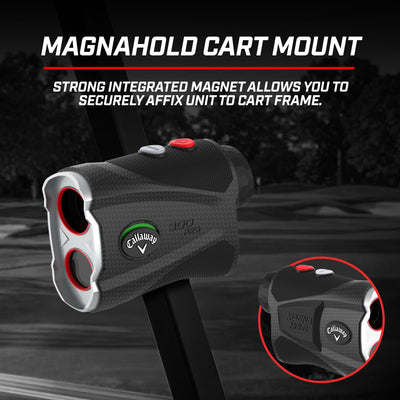 Callaway 300 Pro external slope switch detail enabling tournament-legal play