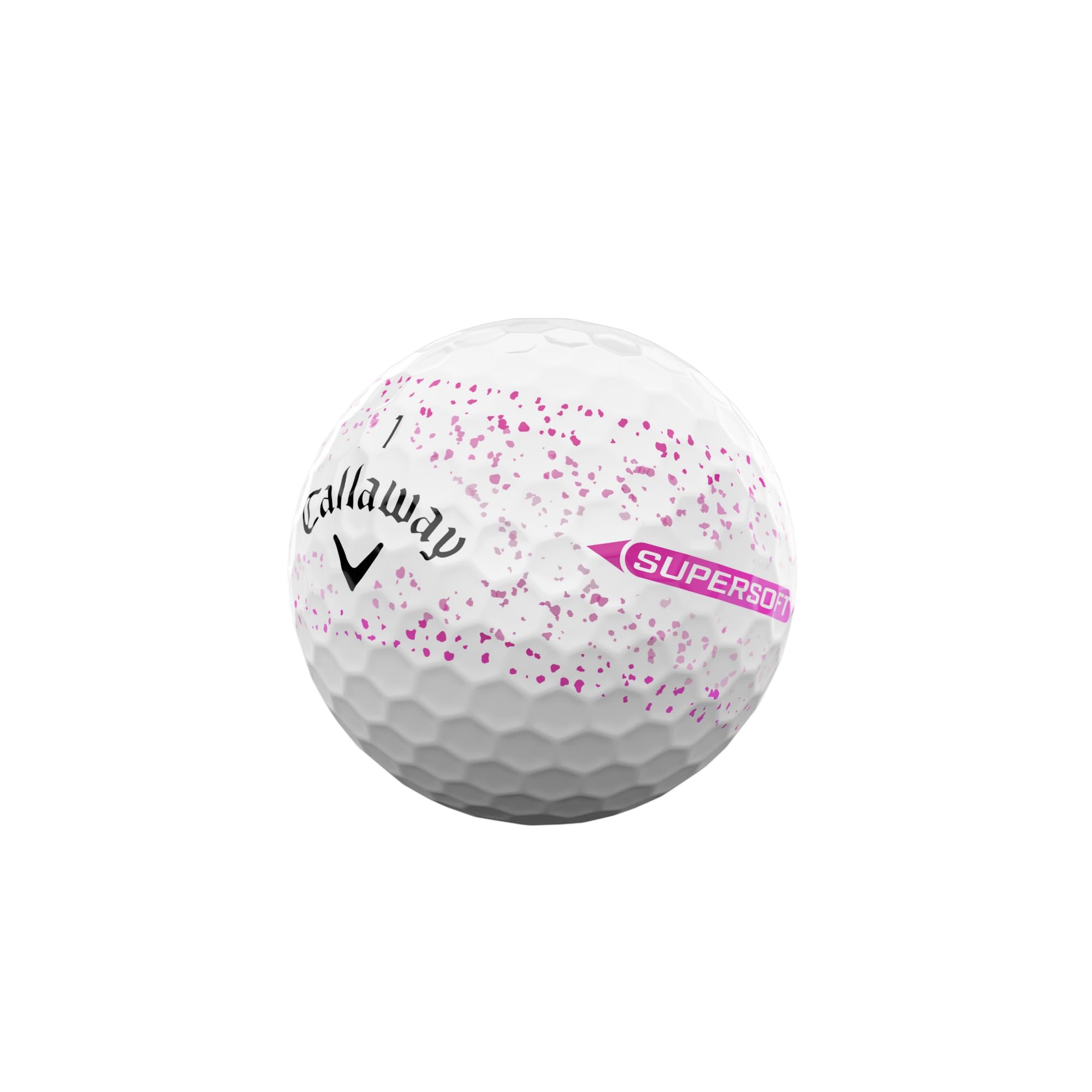 Callaway pelota en uso durante putt mostrando alineación y tacto