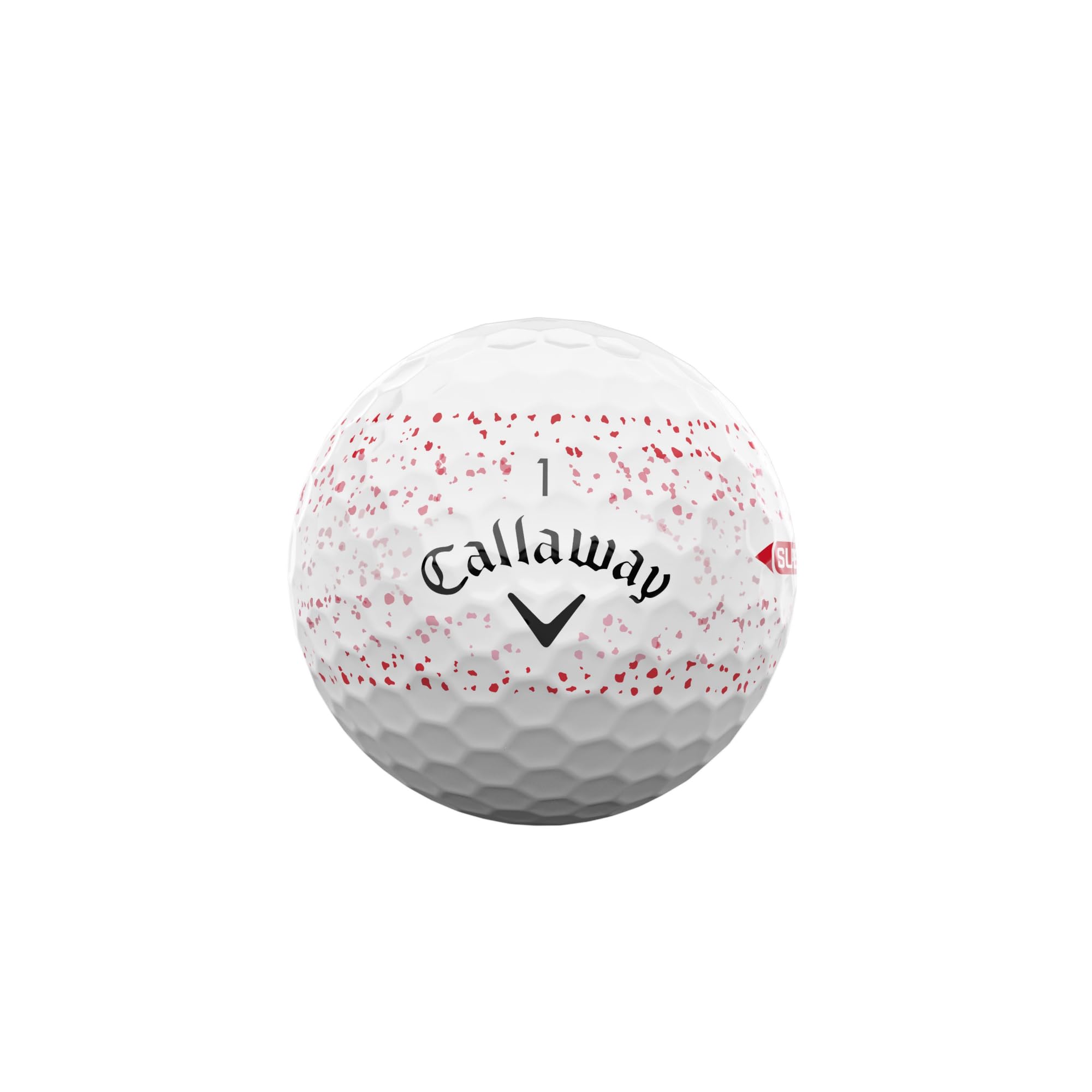 Callaway Supersoft detalle de cubierta híbrida mostrando textura y control mejorado