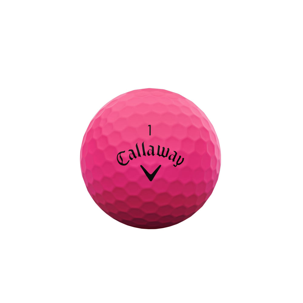 Callaway Supersoft detalle de textura del recubrimiento y beneficio táctil