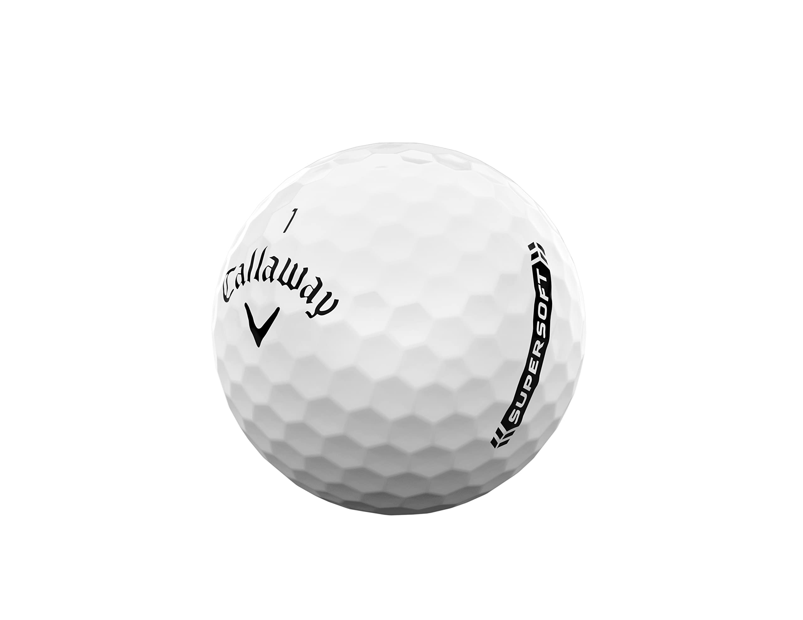 Callaway Supersoft en uso durante un drive con mayor distancia