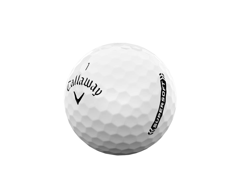 Callaway Supersoft en uso durante un drive con mayor distancia