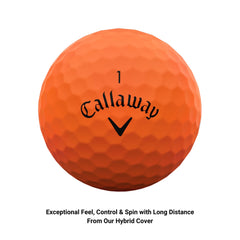 Callaway Supersoft primer plano de textura que muestra cubierta y tacto suave