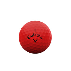 Callaway Supersoft detalle de la cubierta híbrida que muestra textura y durabilidad