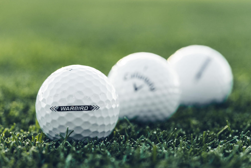 Callaway Warbird en uso en campo ilustrando vuelo y trayectoria estable