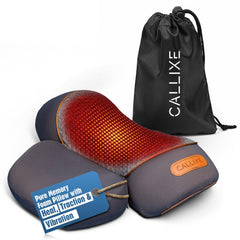 CALLIXE TheraPillow front view showing ergonomic curve and easy relief