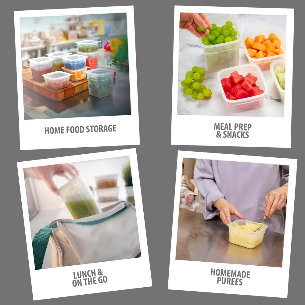 Cambro containers in a meal-prep scene speeding weekday cooking