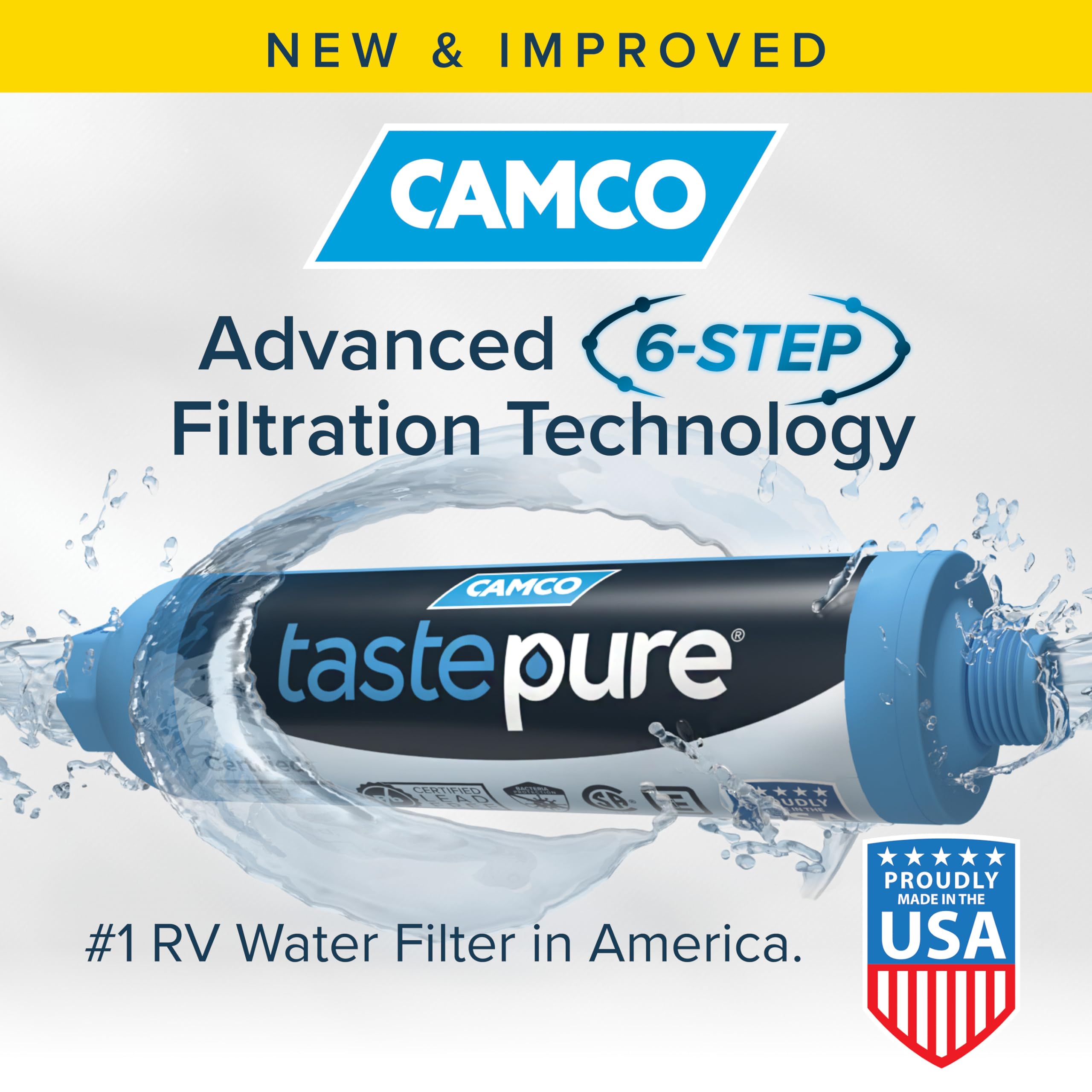 Camco Tastepure XL close-up of housing highlighting durable construction