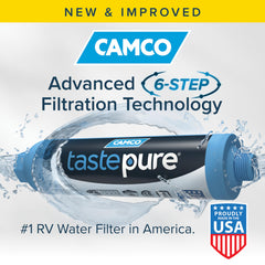 Camco Tastepure XL close-up of housing highlighting durable construction