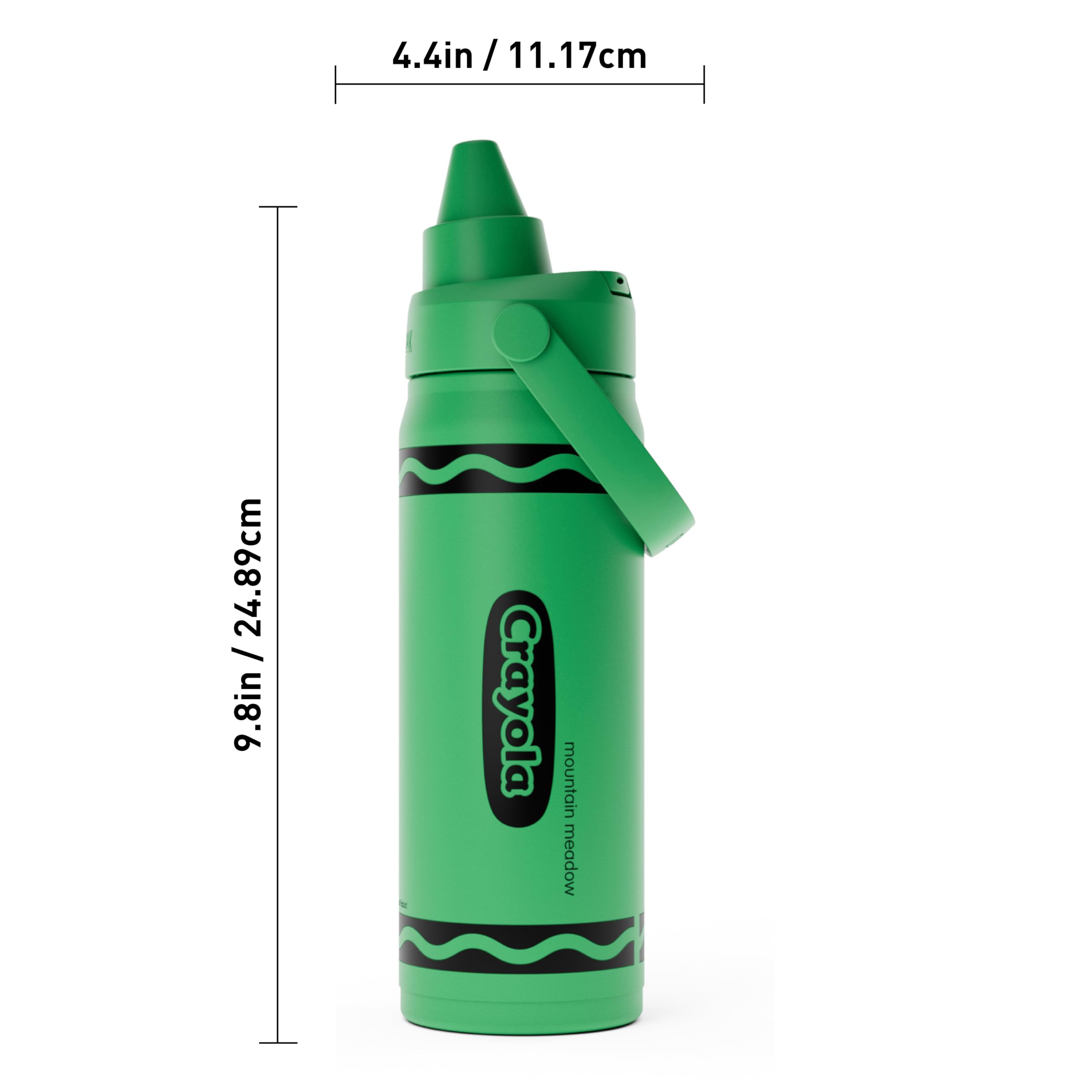 CamelBak primer plano de la tapa chug que facilita sorbos rápidos y reduce derrames