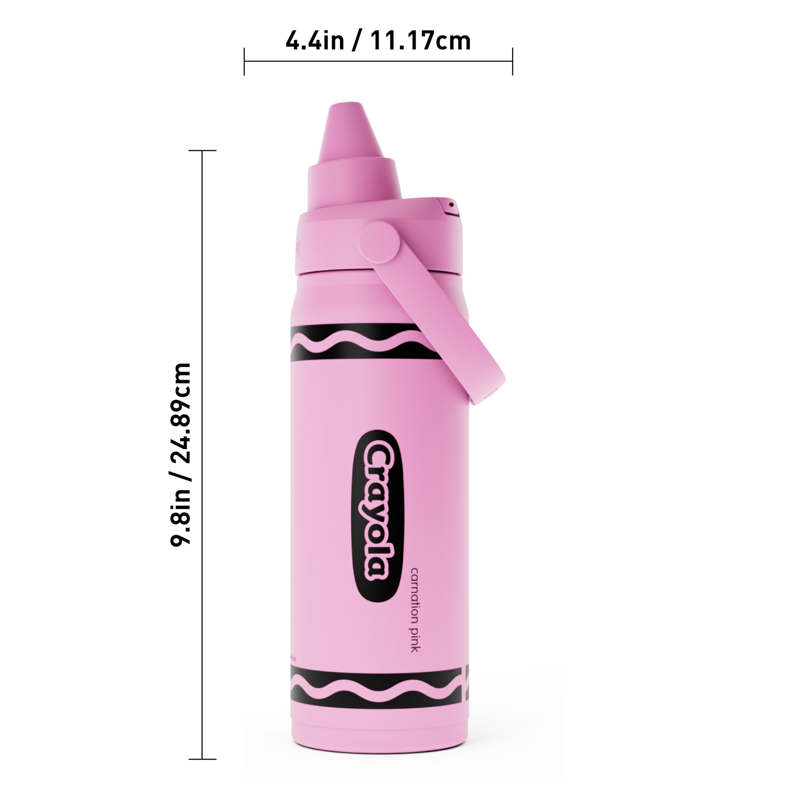 CamelBak Crayola tapa Chug en detalle para beber rápido y prevenir derrames