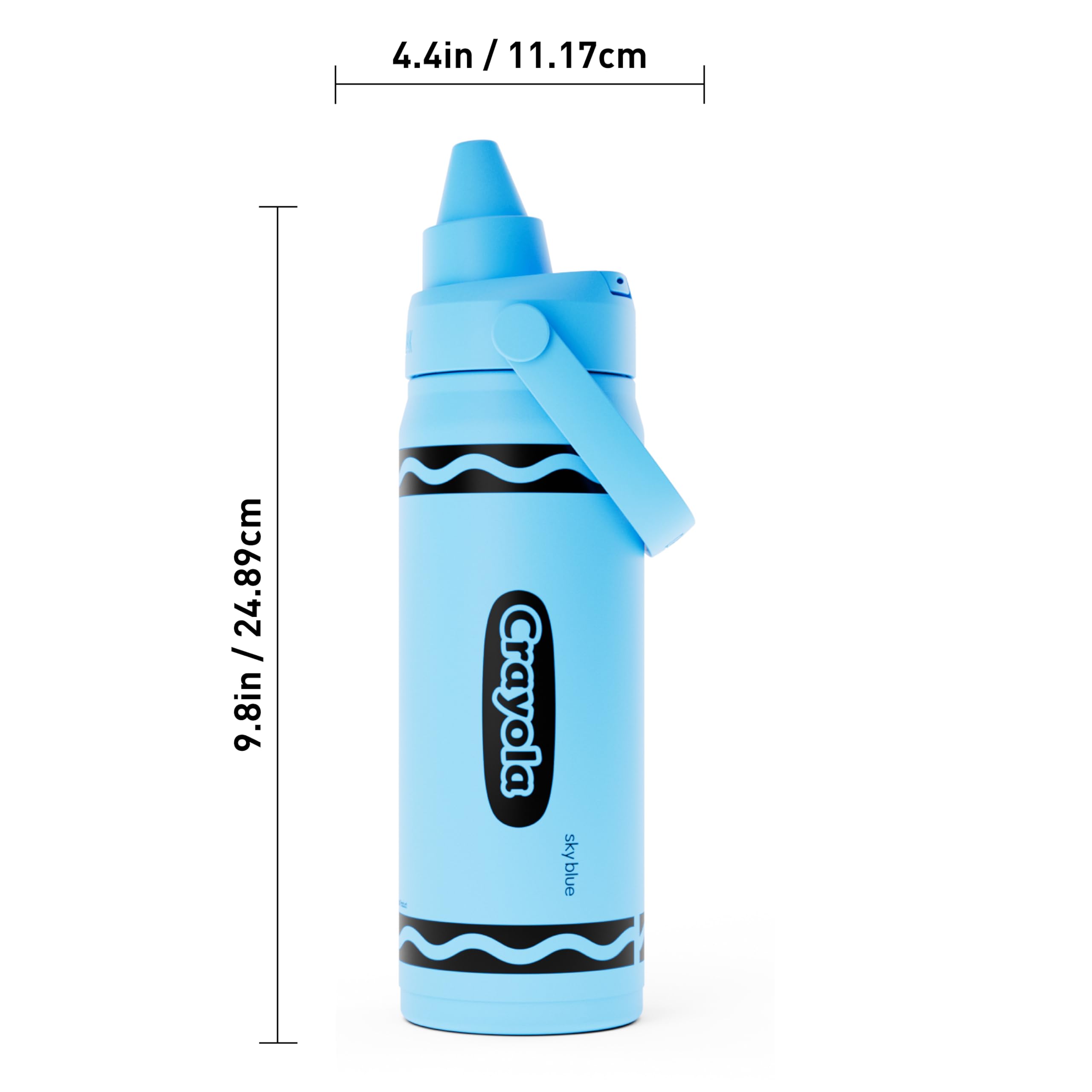 CamelBak detalle de la tapa chug que permite sorbos rápidos y menos derrames