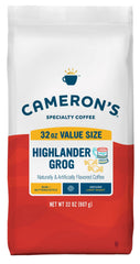 Cameron's Highlander Grog front view showing 32 oz bag for easy identification and freshness