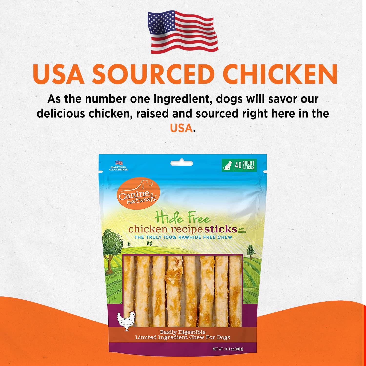 Canine Naturals chews on kitchen counter demonstrating everyday treat use