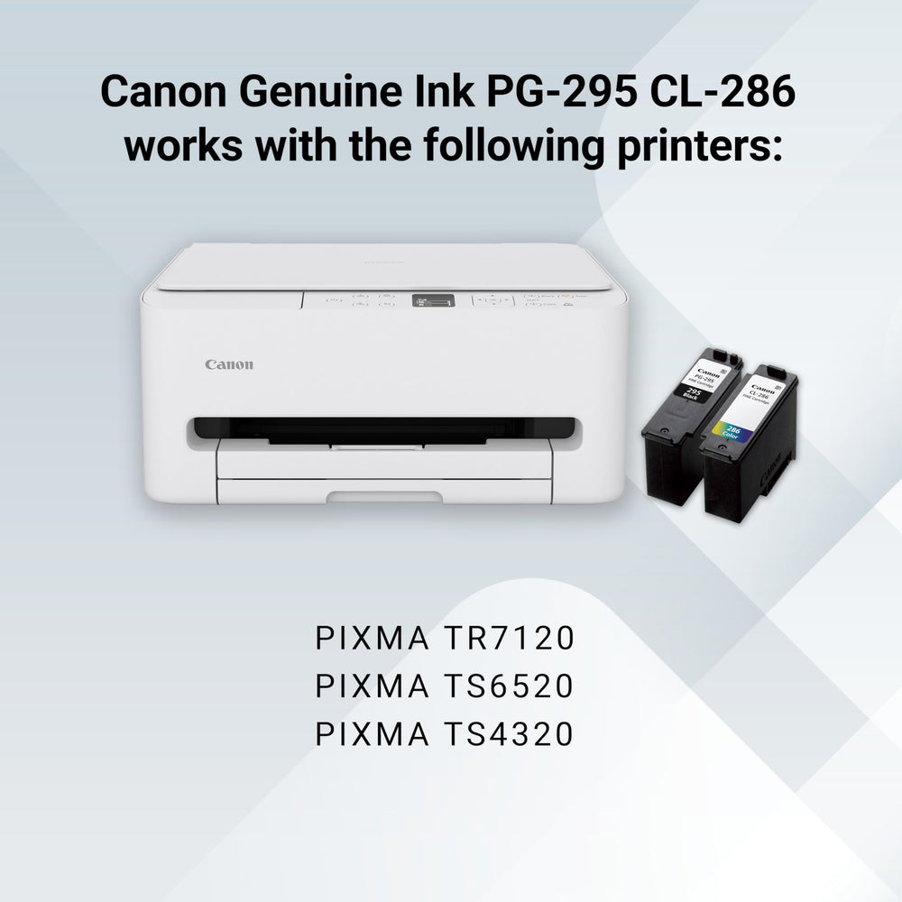 Canon close-up of CL-286XL nozzle and colors for vibrant photo output