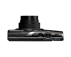 Canon PowerShot ELPH 360 HS 3.0-inch LCD screen displayed for easy framing and review