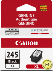 Canon PG-245 XL frente del empaque mostrando autenticidad y ahorro
